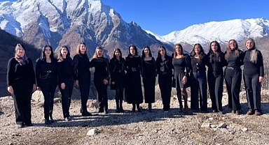 Şiddete karşı sanatla yükselen mesaj