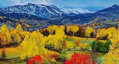 Sonbahar renkleriyle büyüledi