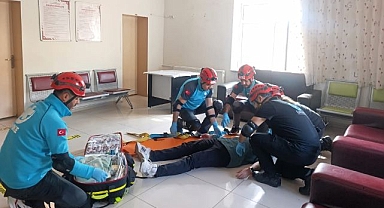 Tatbikat gerçeği aratmadı