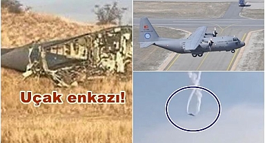 Türk uçağı Gürcistan'da düştü!