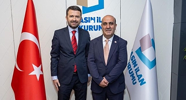 Türkiye Gazeteciler Konfederasyonu'ndan BİK Genel Müdürü Abdülkadir Çay'a ziyaret