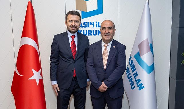 Türkiye Gazeteciler Konfederasyonu'ndan BİK Genel Müdürü Abdülkadir Çay'a ziyaret