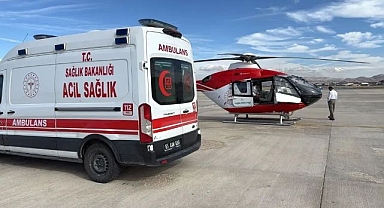 Yaralı hasta için seferber oldular