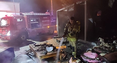 Yaşlı kadın yangında feci şekilde can verdi!