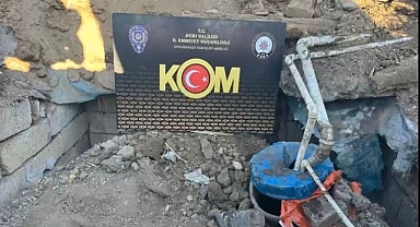 Yer altına gizlenen tanktan çıkanlar şoke etti!