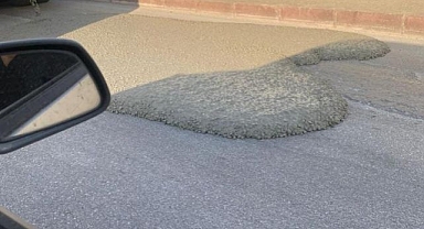 Yola beton dökünce milyon ceza yedi!