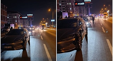 Yolun karşısına geçmek isterken canından oldu