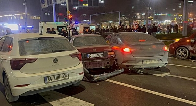 Zincirleme trafik kazasında ortalık savaş alanına döndü!