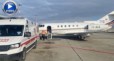 4 günlük bebek için acil havalandı!