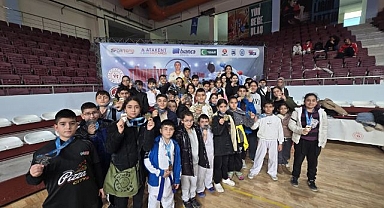 45 madalya ile turnuvaya damga vurdular