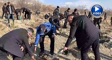 600 fidanı toprakla buluşturdular