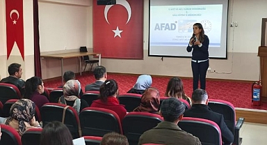 Afetlere karşı bilinç seferberliği