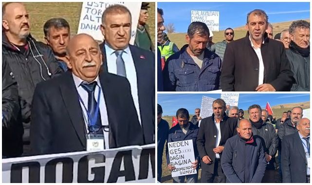 Aşkale'de GES isyanı! Köylüler ayakta!
