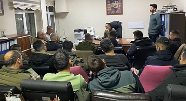 Avcıları eğitimleri başarıyla tamamladı