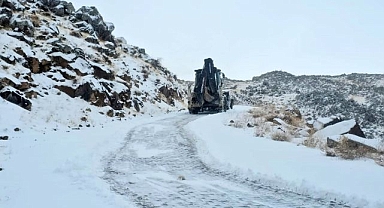 Beldede kar esareti başladı
