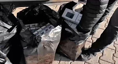 Binlerce kaçak sigara ele geçirildi!