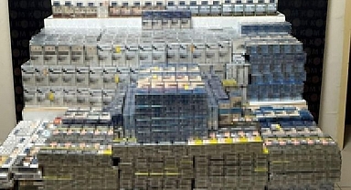 Binlerce kaçak sigara ele geçirildi!