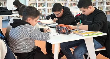 Çilesiz kütüphaneye yoğun ilgi 