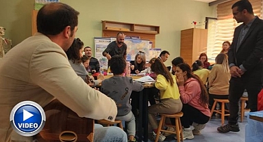 Çocuklar sanatla kendini keşfediyor   