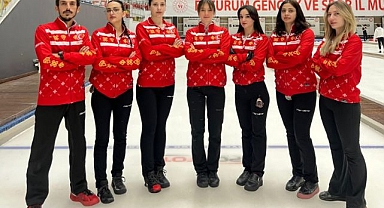 Curlingde olimpiyat heyecanı sürüyor