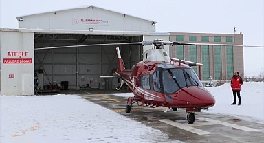 Dadaş 25 Hava Ambulansı hayatlara uçtu