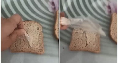 Ekmeğin içinden öyle bir şey çıktı ki...