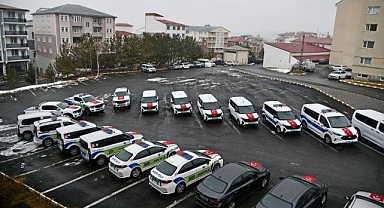 Emniyet filosu yeni araçlarla güçlendi