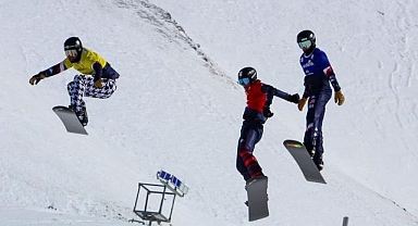 En fazla kar yine Palandöken'de...