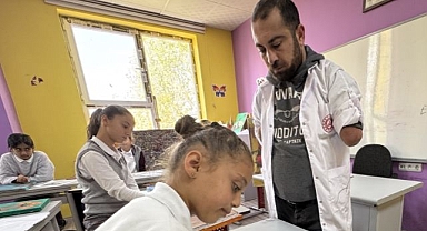 Engelli öğretmen ilham kaynağı oldu