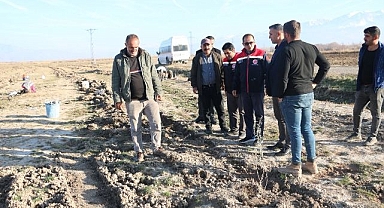 Erozyonla mücadele için toprakla buluşturuldu