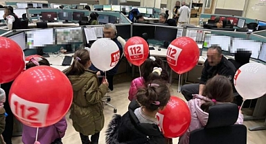 Erzurum'da çocuklara 112 farkındalığı gezisi