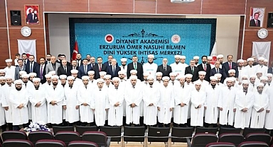 Erzurum'da din görevlileri mezun oldu