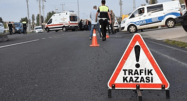 Erzurum'da feci kaza can aldı!