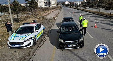Erzurum'da gizli takiple 4 bin araç denetlendi