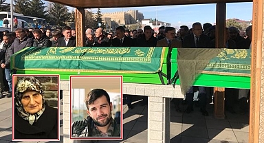 Erzurum'da iki aile, iki acı