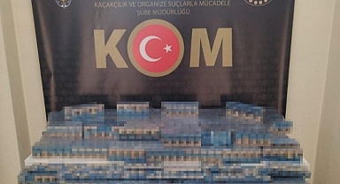 Erzurum’da kaçak sigara operasyonu