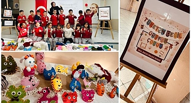 Erzurum'da minik eller üretti: Emekler sergilendi 