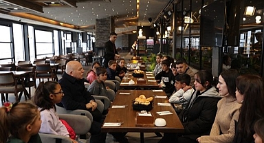 Erzurum'da minikler macera dolu bir gün yaşadı