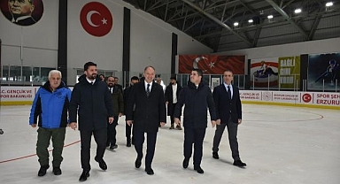 Erzurum GSİM buz salonlarının çehresini değiştiriyor