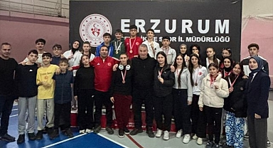Erzurumlu tekvandocular Türkiye Şampiyonası'dna 