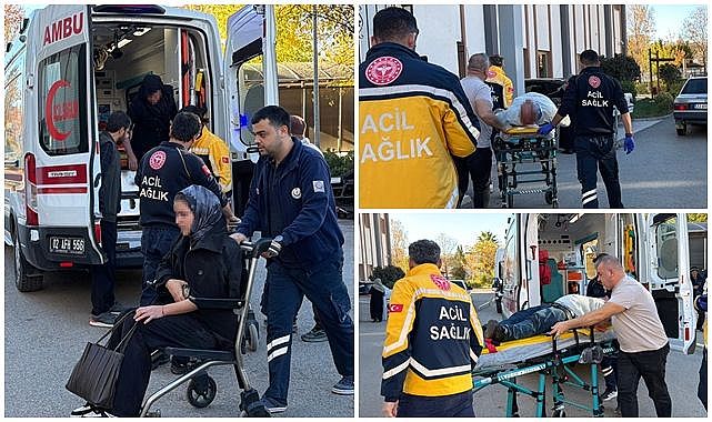 Feci kaza! Devrilen minibüste can pazarı yaşandı!