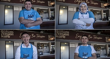 Gülümseyen Kafe’de engelsiz gülümseme