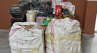 Gümrük kaçağı malzeme ele geçirildi