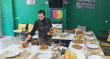 Kadın girişimciden yöresel lezzet şöleni 