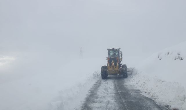 Kapalı köy ve mezra yolları açıldı