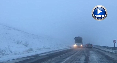 Kar yağışı ulaşımı felç etti