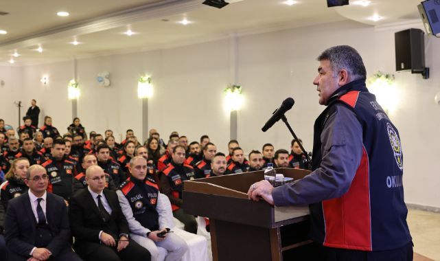 Karaburun okul polisleriyle buluştu