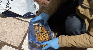 Kilolarca çalıntı altın ile yakalandılar!