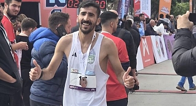 Milli atletten büyük başarı
