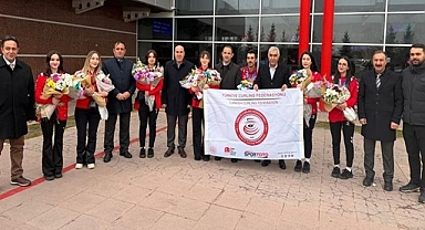 Milli Curlingçilere Erzurum'da coşkulu karşılama